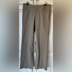 Mexx Women's Khaki Straight/Wide Leg Pants. Size 40 (sz8-10)